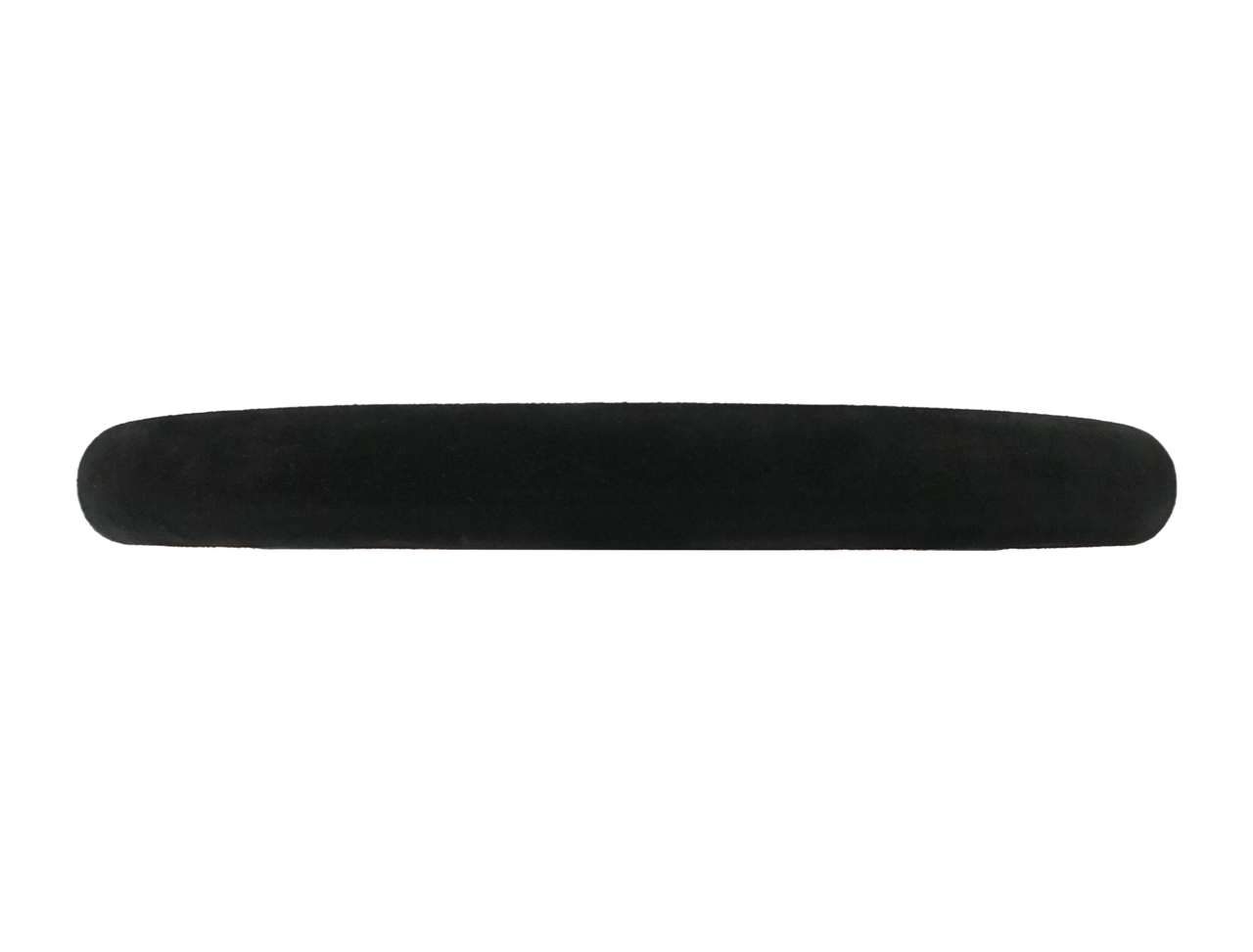 Flat Suede Steering Wheel, Black