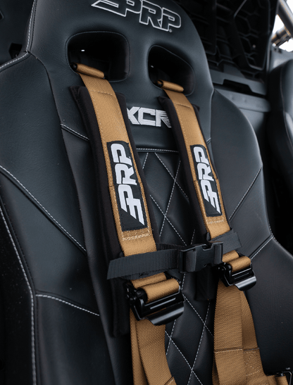 5.2 Harness with Shoulder Straps Sewn to Lap, Black