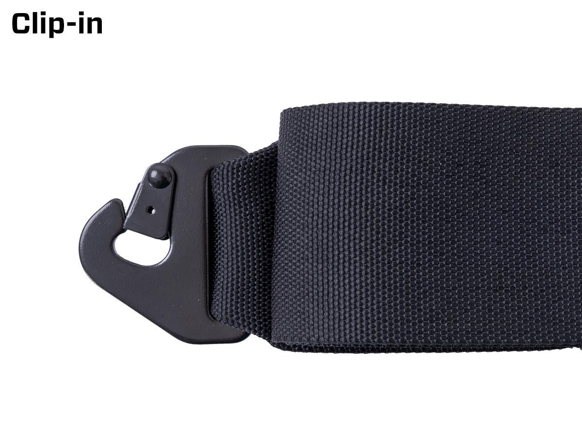 2" Lap and Link Lap Belt with Clip-In tabs
