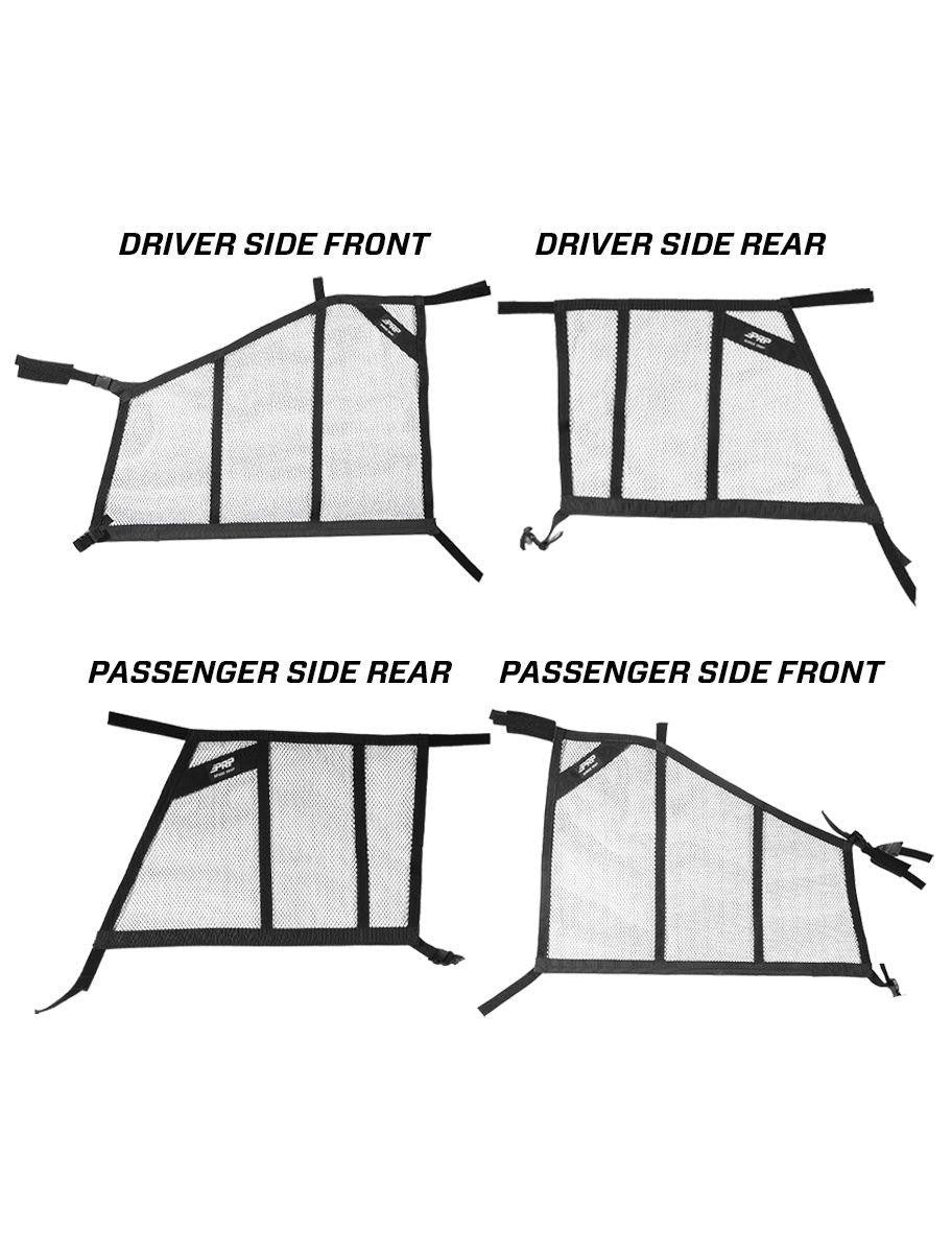 2025+ Front & Rear Pro R4 Window Nets