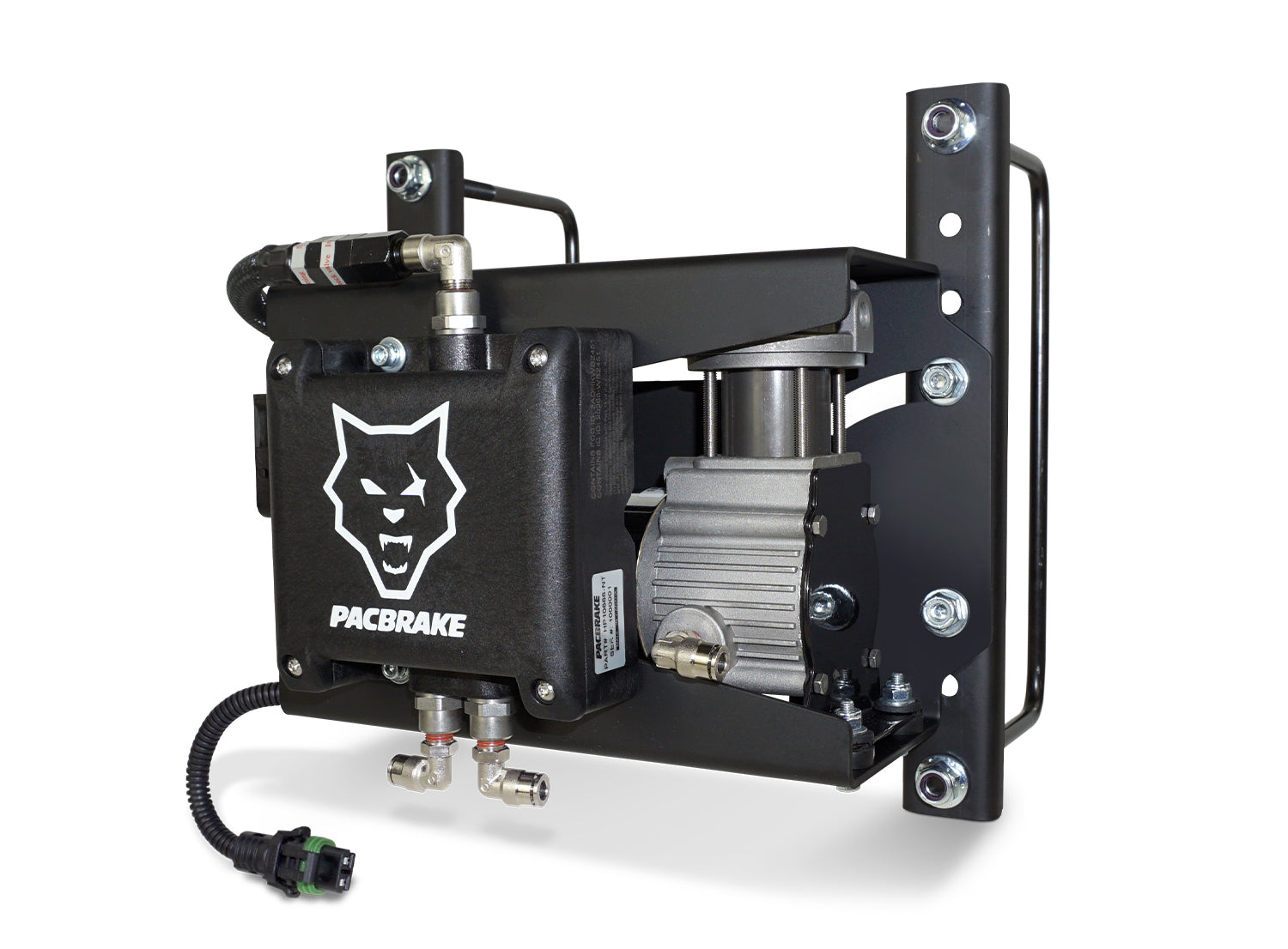 PACBRAKE HP30030-NT-QM BRAVO WIRELESS AIR CONTROLS (3RD GEN), QUICK MOUNT, HD COMPRESSOR