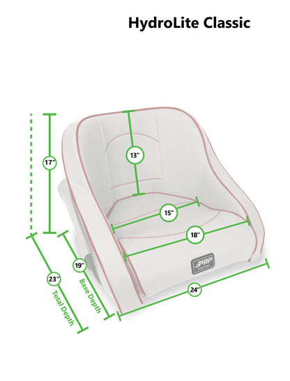 Hydro Lite Classic Boat Seat