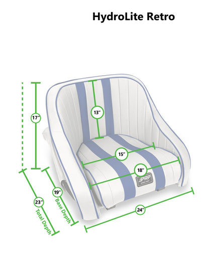 Hydro Lite Retro Boat Seat