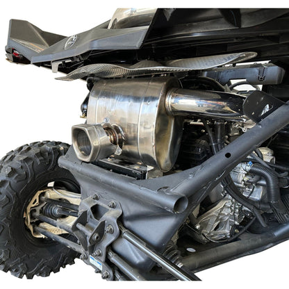 Can Am X3 Full 3" Chambered Q-Series Turbo Back Exhaust System