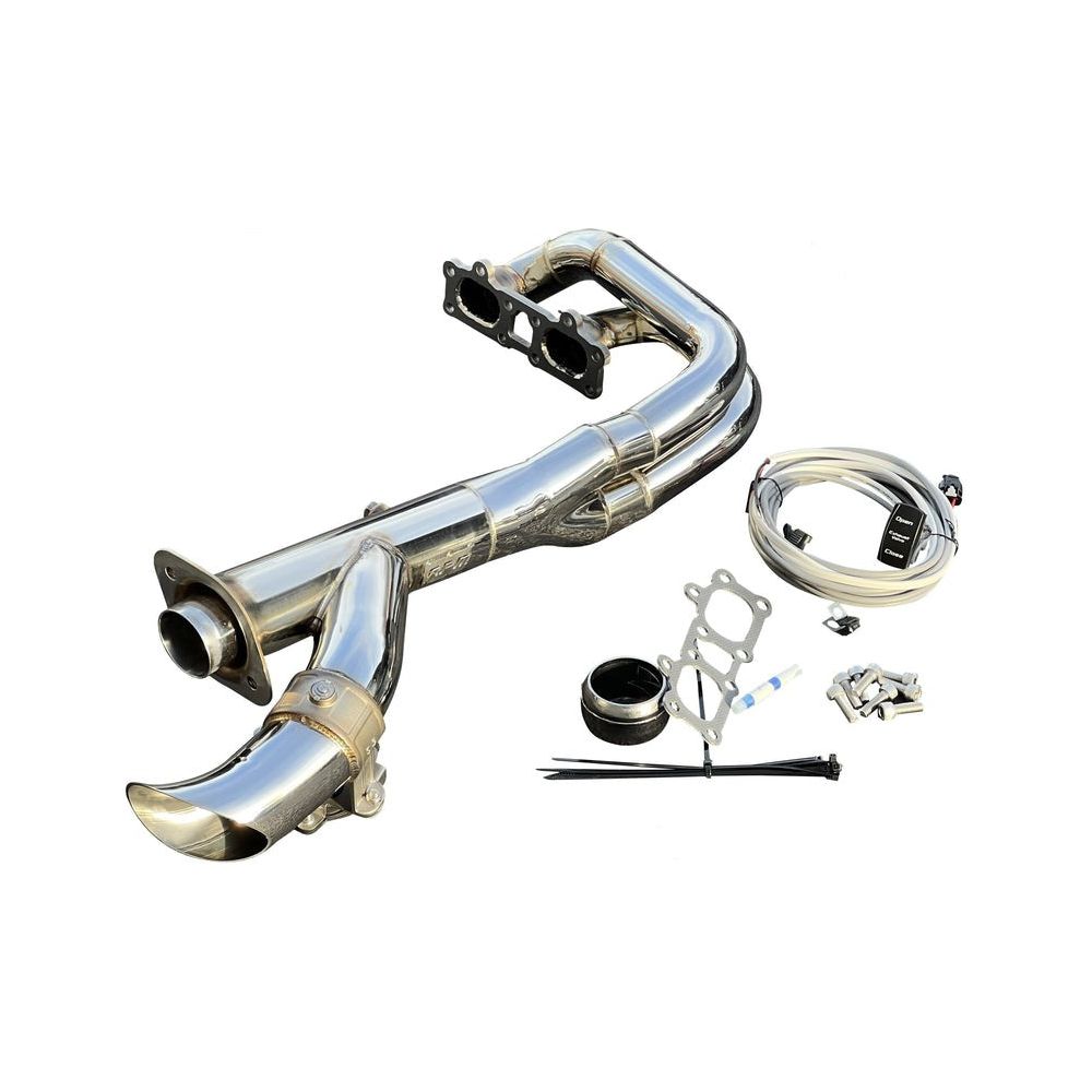 Polaris General 1000 2.5" E-Valve Captain's Choice Side Dump Exhaust