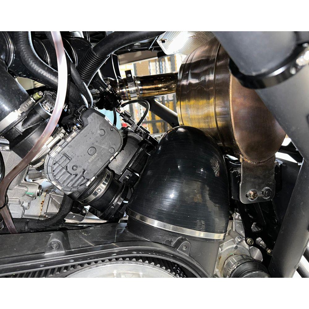 Can Am X3 "SHORTY" Reduced Height Silicone Clutch Exhaust Vent