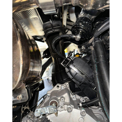 Can Am X3 "SHORTY" Reduced Height Silicone Clutch Exhaust Vent