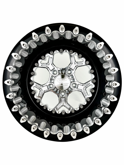 Pro 5 - FF Forged Beadlock - Silver RZR Pro R 5x4.5 by Ultra-light