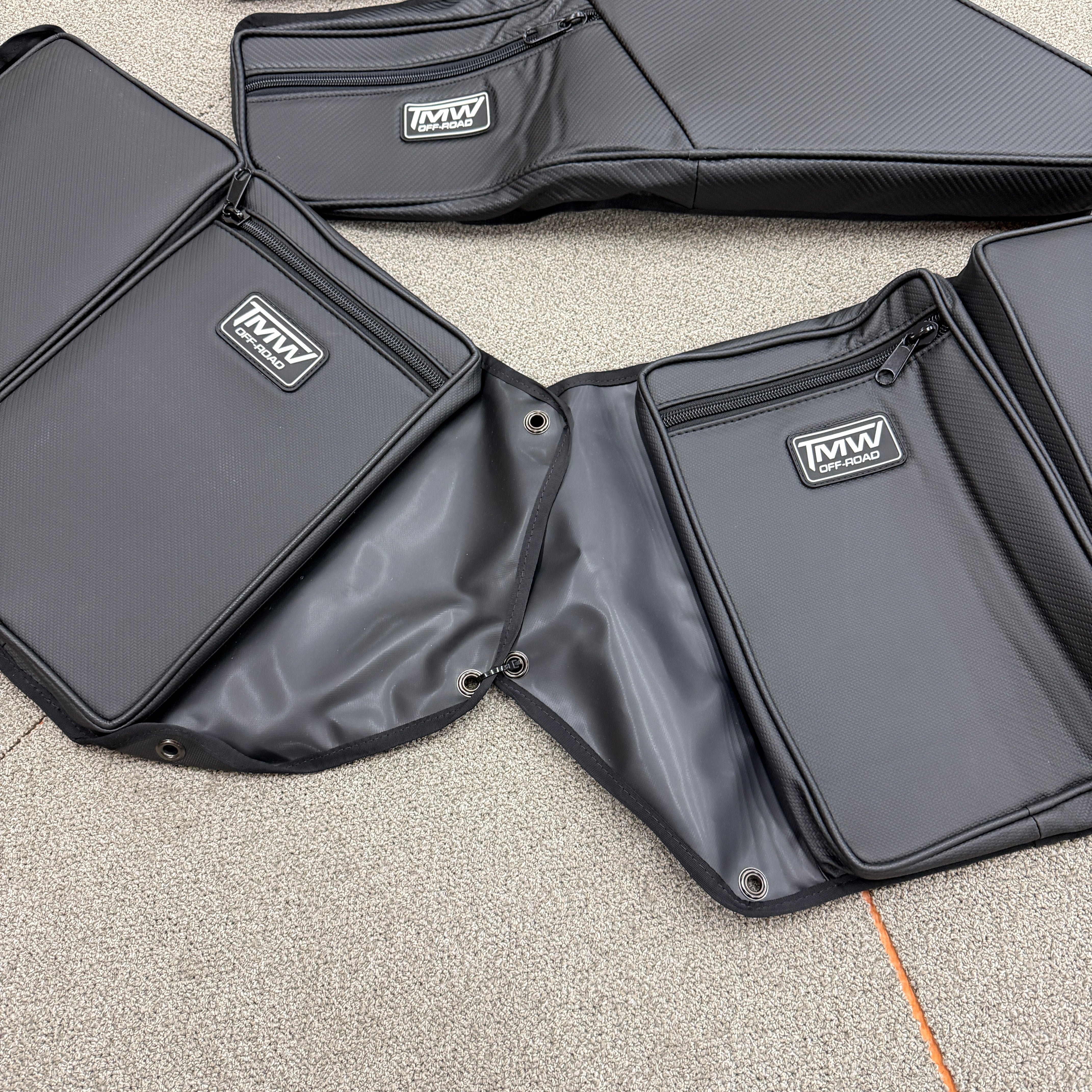 Polaris RZR 4 Sidewinder Door Bags (Garage Sale) Front and Rear door bags included