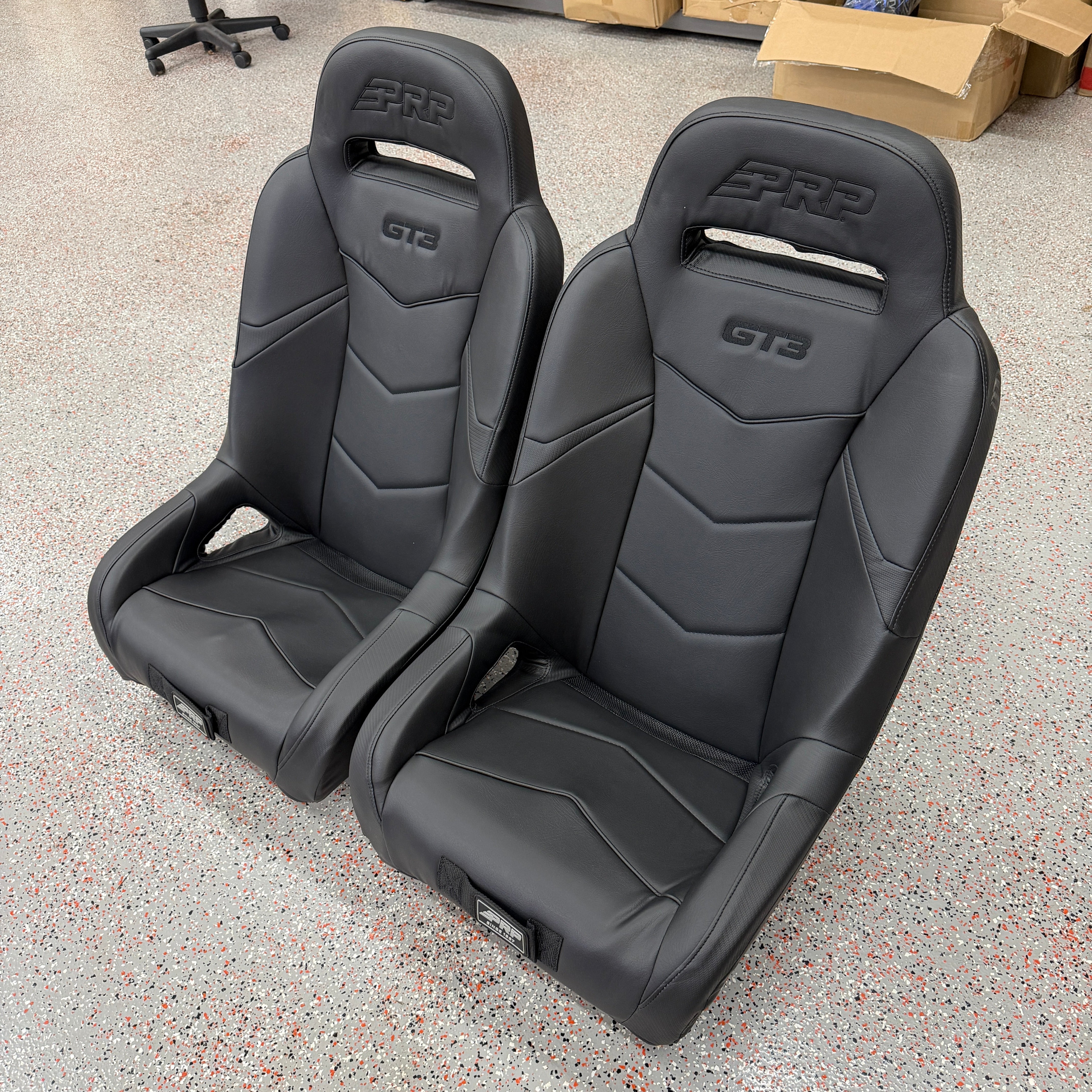 Pair of PRP GT3 Rear RZR Seats (Heated Included)