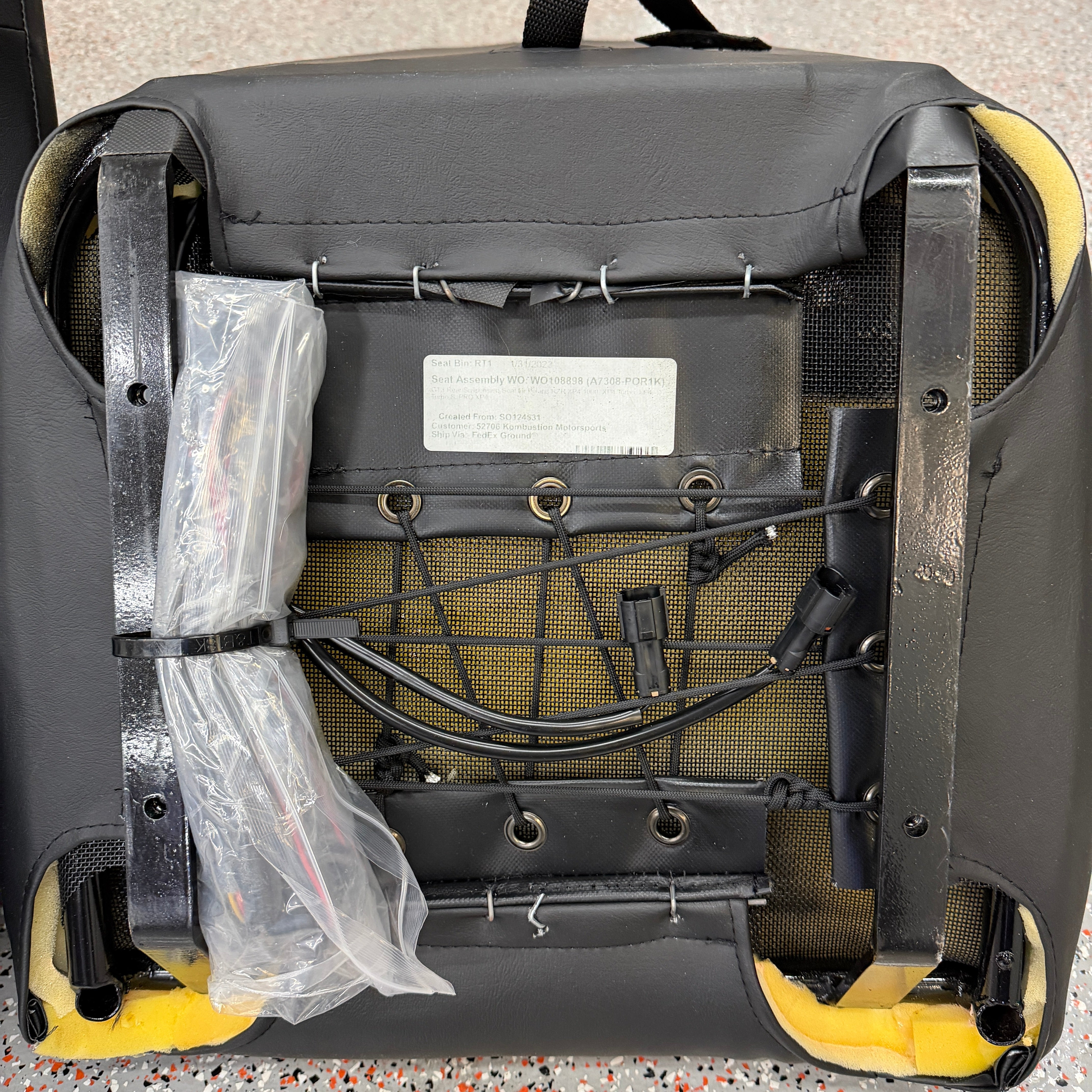 Pair of PRP GT3 Rear RZR Seats (Heated Included)