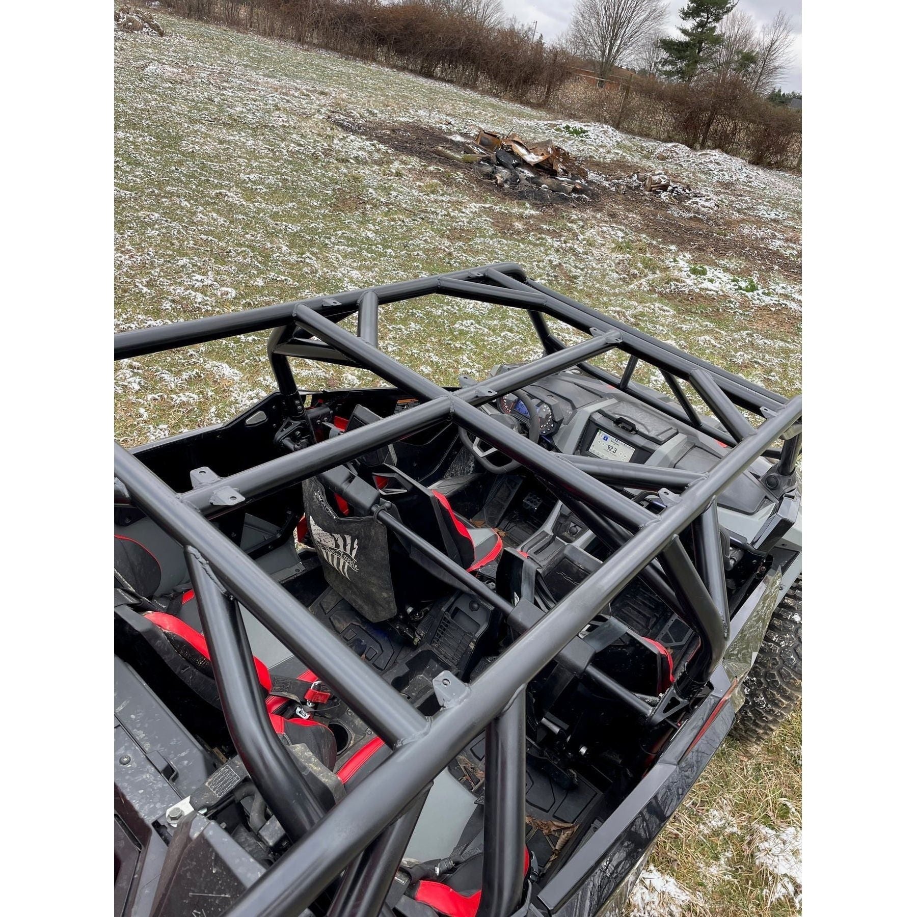 Polaris RZR Turbo R (4-Seater) RivTab DIY (Weld Yourself) Roll Cage Kit