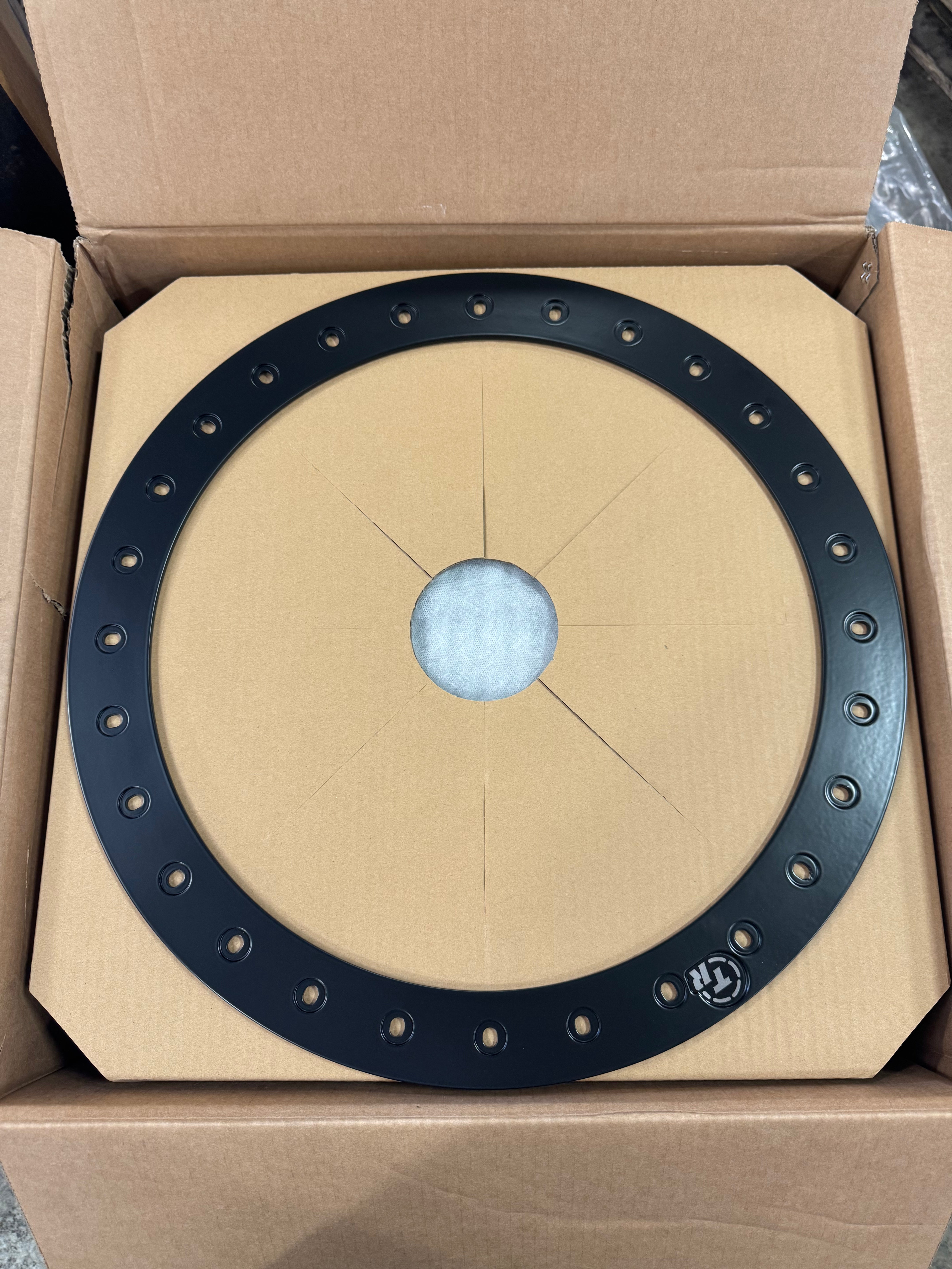 [Open Box] CJC EDITION RAM TRAIL READY 20 X 9.5 SIMULATED BEADLOCK WHEEL - Black Face with Black Ring