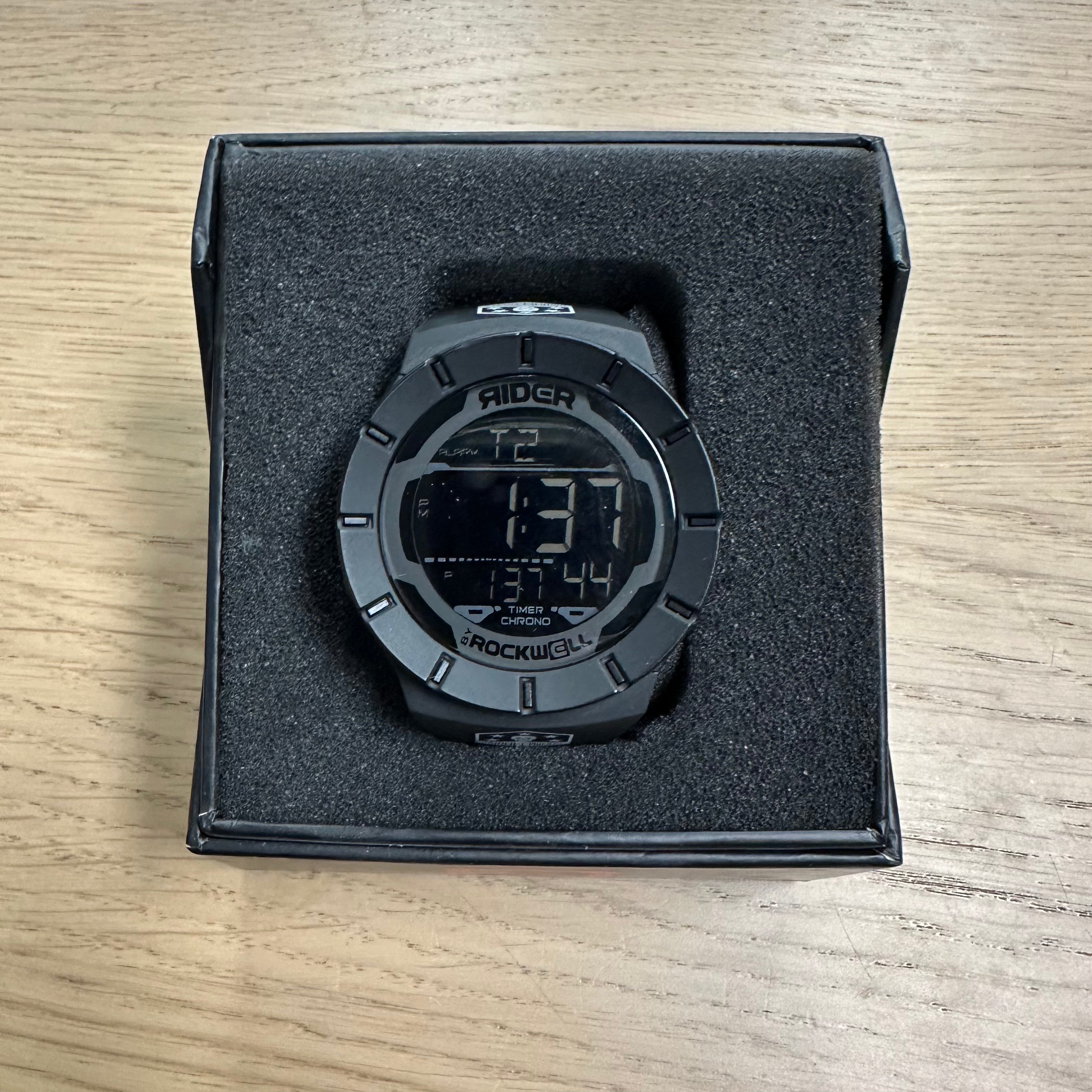 Rockwell Watch- The Coliseum Raider Project (Phantom Black) (GARAGE SALE)