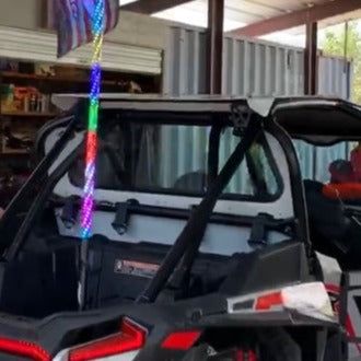 Polaris RZR Turbo S Rear Windshield