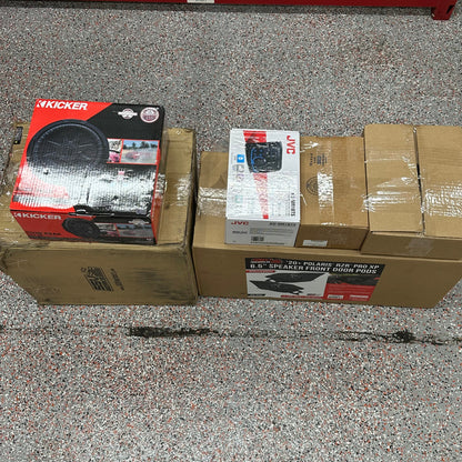 2019+ Polaris RZR PRO XP 3 Speaker Kit with JVC MR1 and 10" Kicker Sub w/ Enclosure(GARAGE SALE)