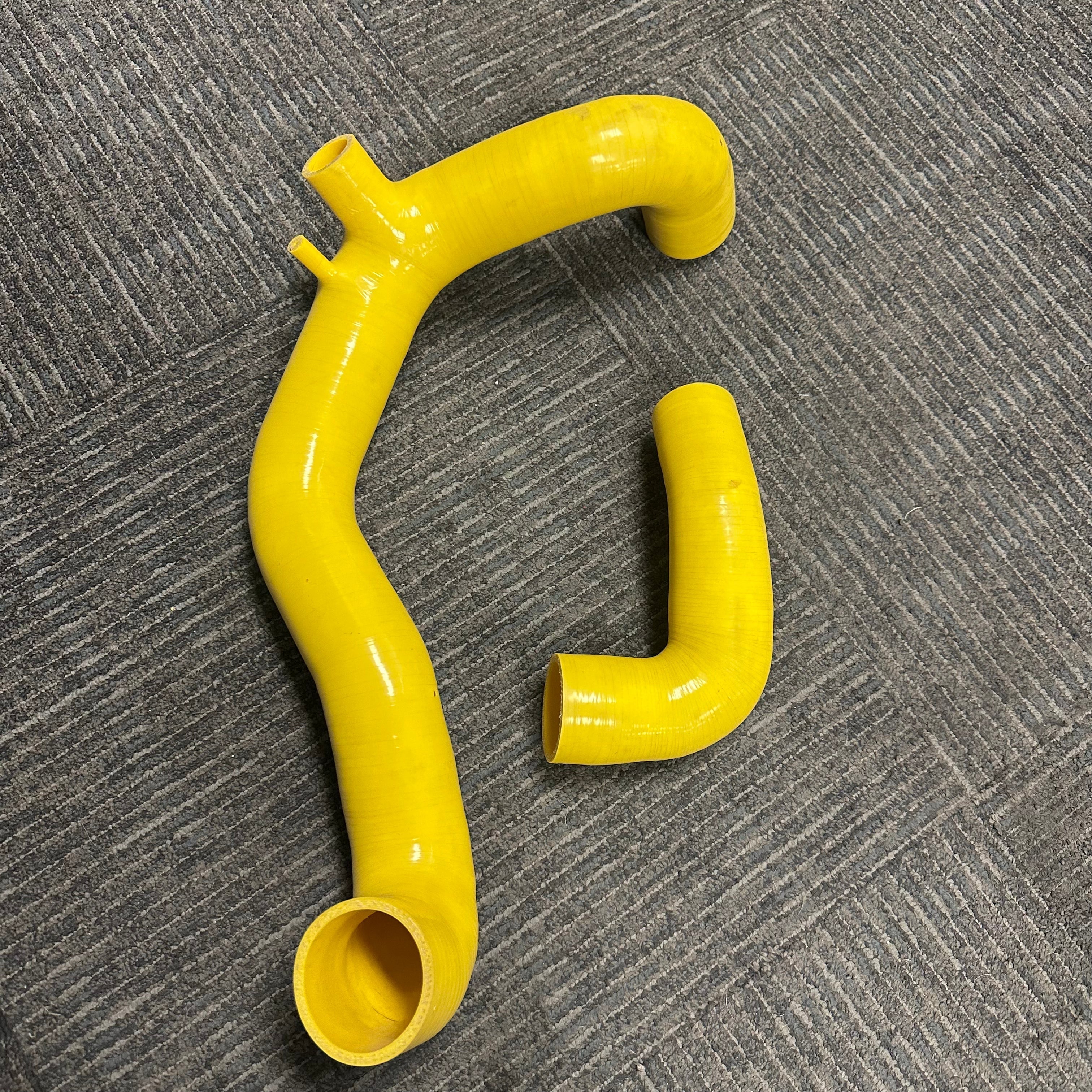 Can Am X3 (2017-2019) Silicone Charge Tubes YELLOW (GARAGE SALE)