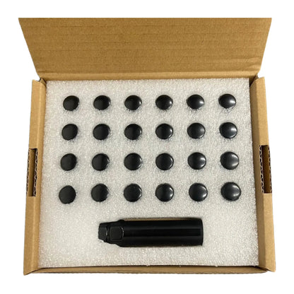 UTV 6 Lug Nut Kit M12×1.5 (Black)