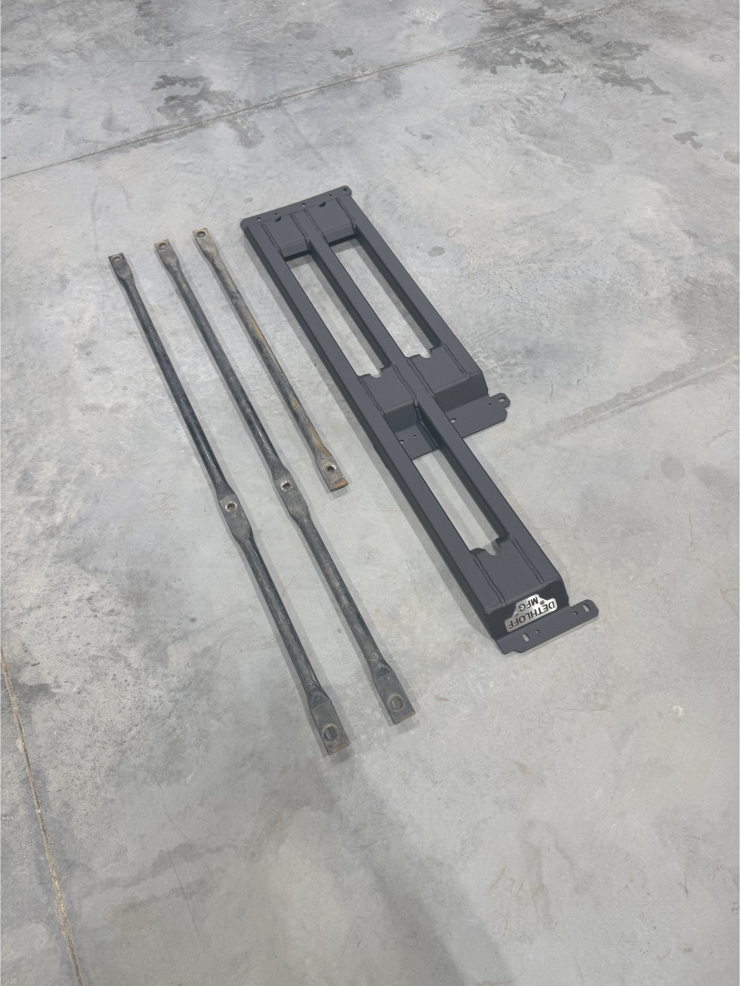 Dethloff Manufacturing 3-Bar Skid Plate: 2014-Present Power Wagon