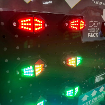 Install UTV 8-Pod Rock Light & 4FT LED Kool Whips