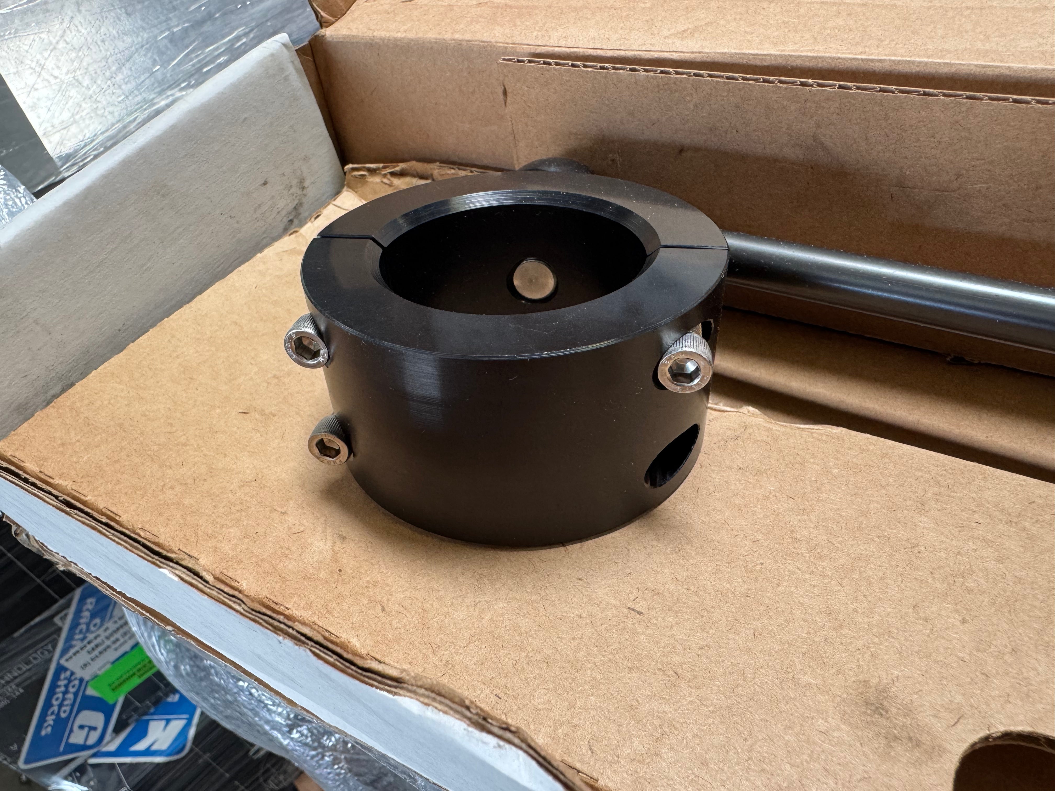 [Open Box] CARLI SUSPENSION 2023+ FORD SUPER DUTY LOW MOUNT STEERING STABILIZER - For Apex Steering (Missing Hardware)