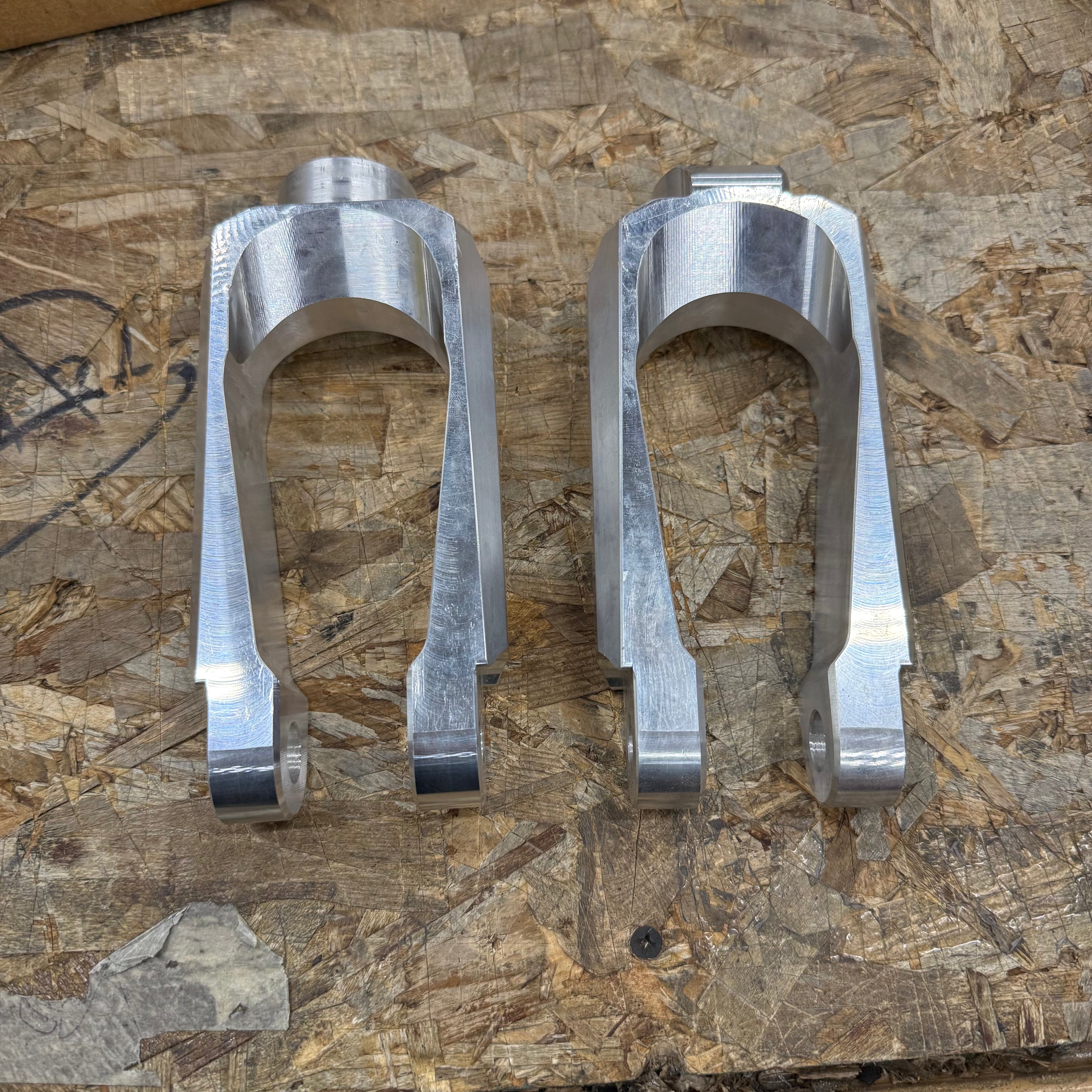 Polaris RZR Pro R / Turbo R Billet Lower Shock Forks (GARAGE SALE)