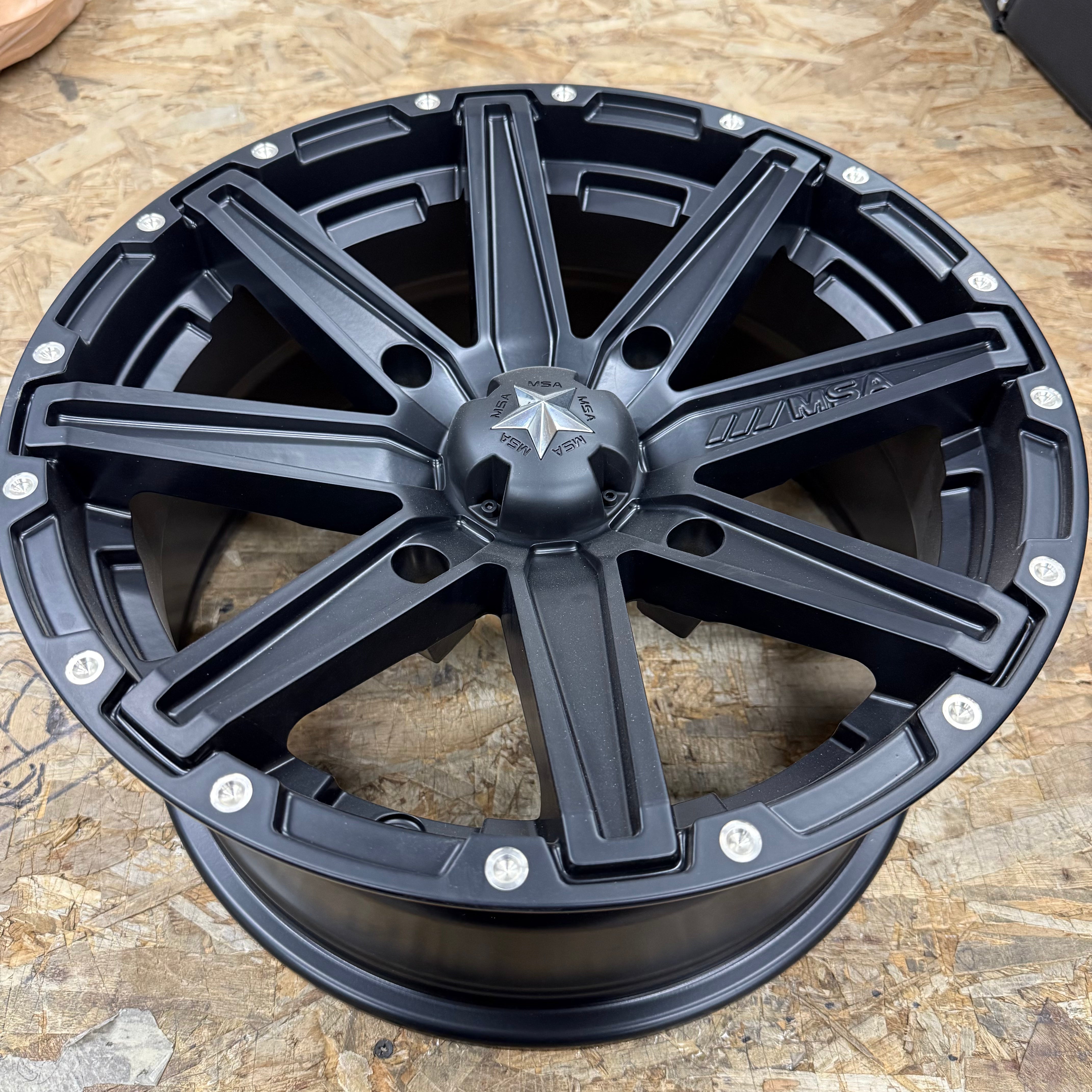 MSA Wheel 4x156 15x7 (10mm) (GARAGE SALE)