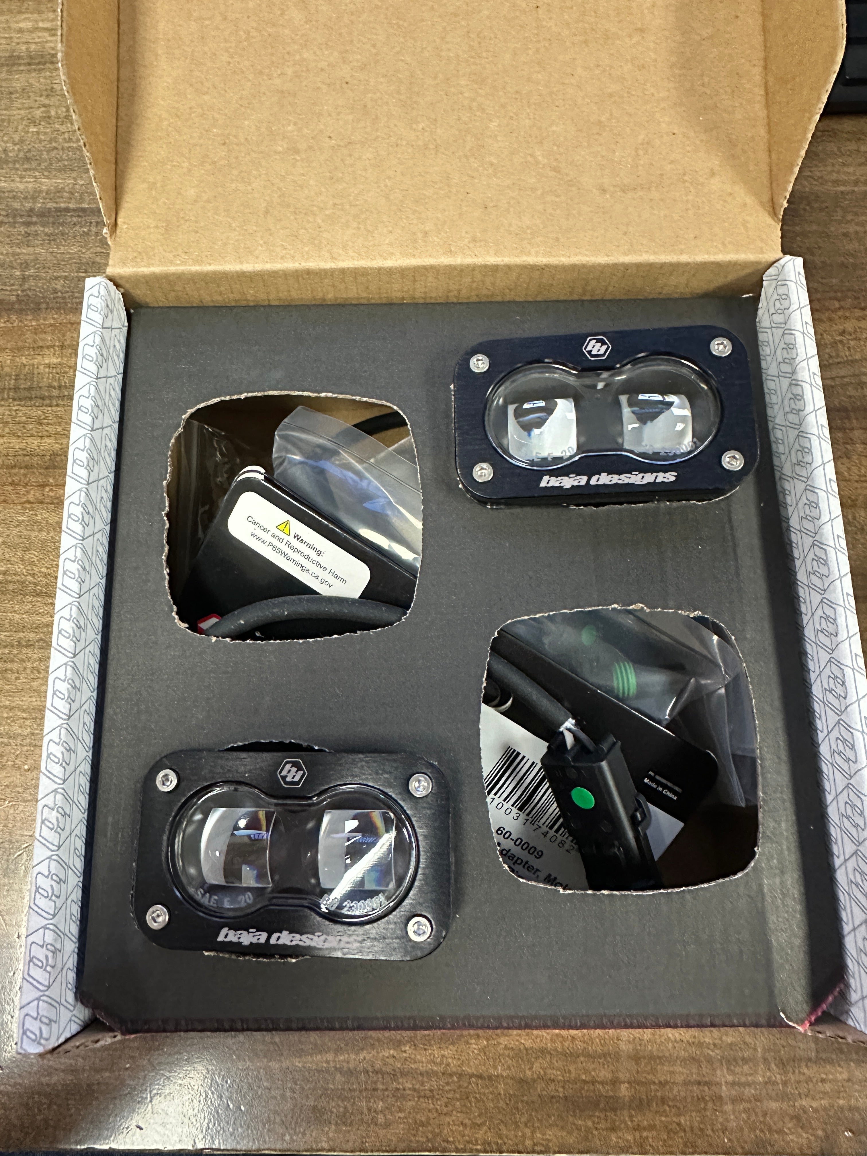 [Open Box] BAJA DESIGNS S2 SAE/S2 PRO FOG POCKET KIT - FORD 2021-ON F-150 RAPTOR; 2023-ON BRONCO RAPTOR, 2024-ON F-150 RAPTOR 37/R