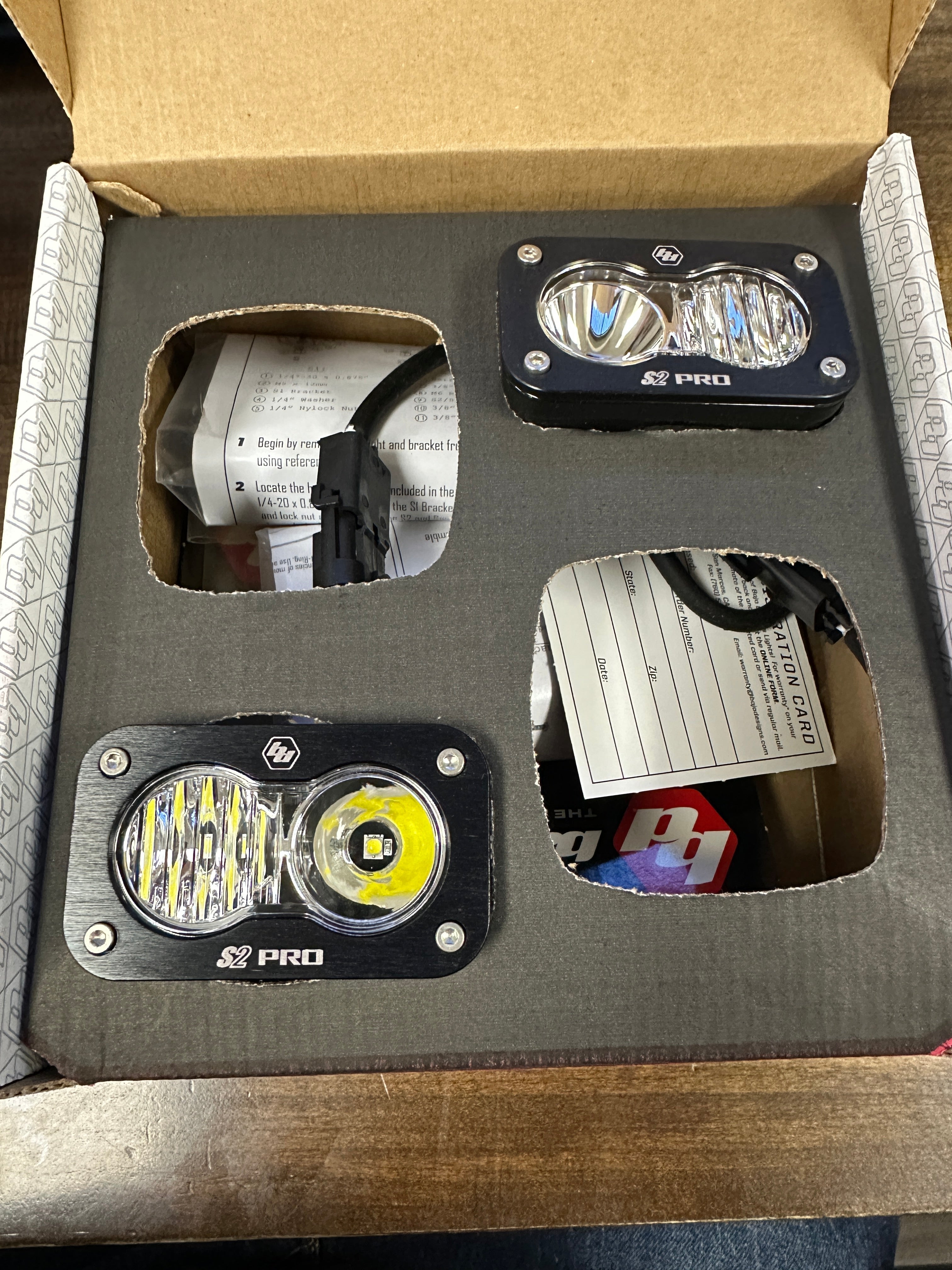 [Open Box] BAJA DESIGNS S2 SAE/S2 PRO FOG POCKET KIT - FORD 2021-ON F-150 RAPTOR; 2023-ON BRONCO RAPTOR, 2024-ON F-150 RAPTOR 37/R