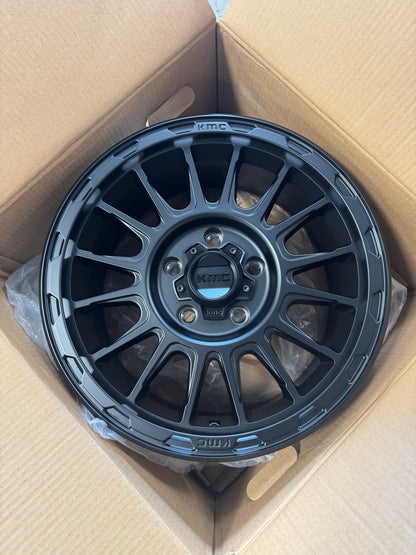 [Open Box] Open Box KM54278050735 17x8.0, 5x127, +35mm (Single Wheel) Satin Black