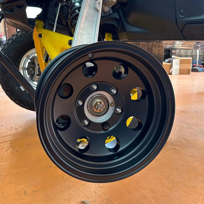 Can Am Maverick R Baja Sand Wheel Set (Satin Black)