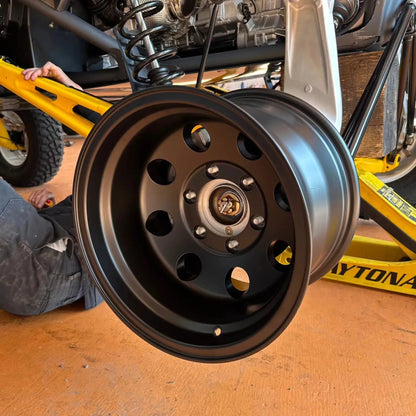 Can Am Maverick R Baja Sand Wheel Set (Satin Black)