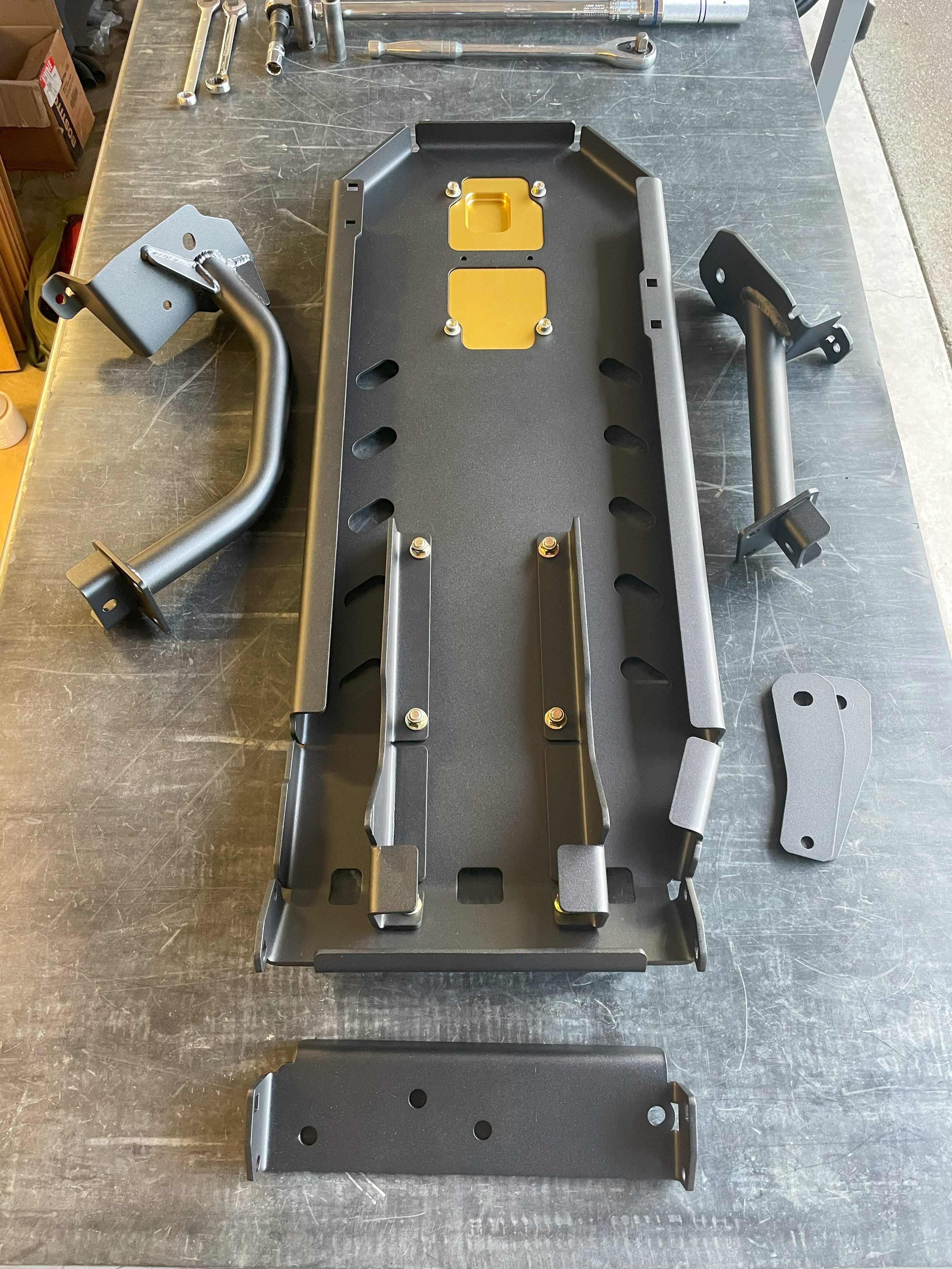 Dethloff Manufacturing HD ENGINE-TRANSMISSION ARMOR: 2014+ RAM 2500/3500