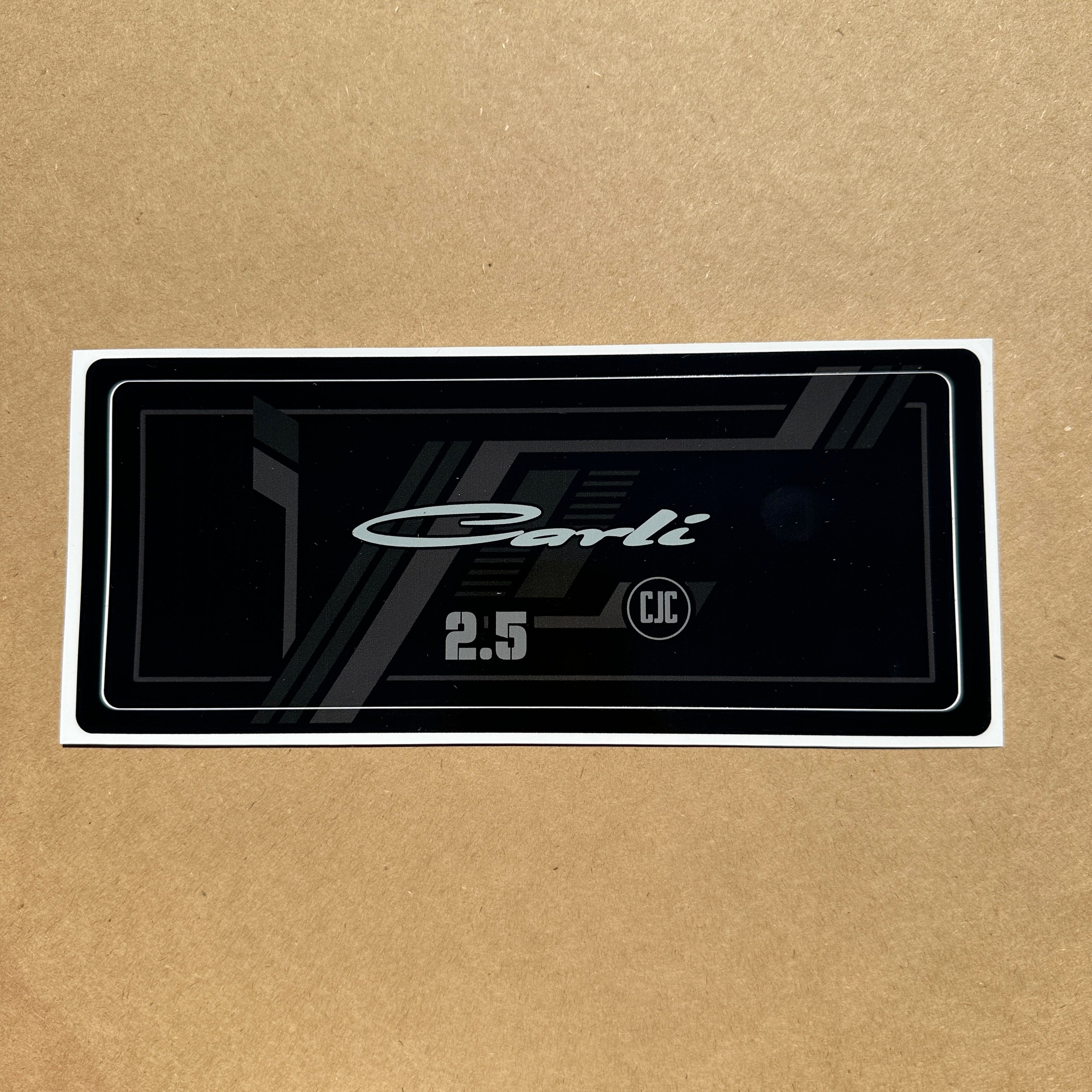 Carli X CJC Off Road Shock Decals