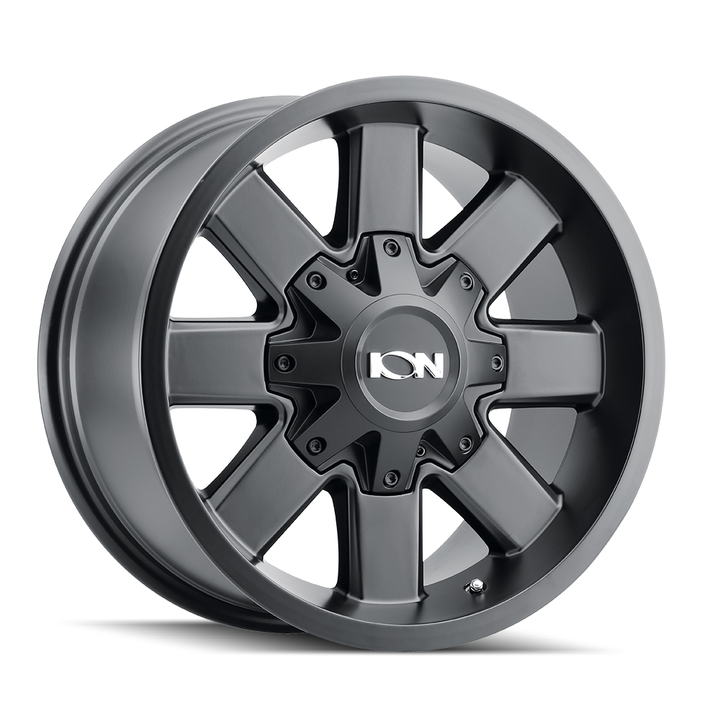 ION ALLOY ION 141 SATIN BLACK 20X9 8-165.1 18MM 125.2MM
