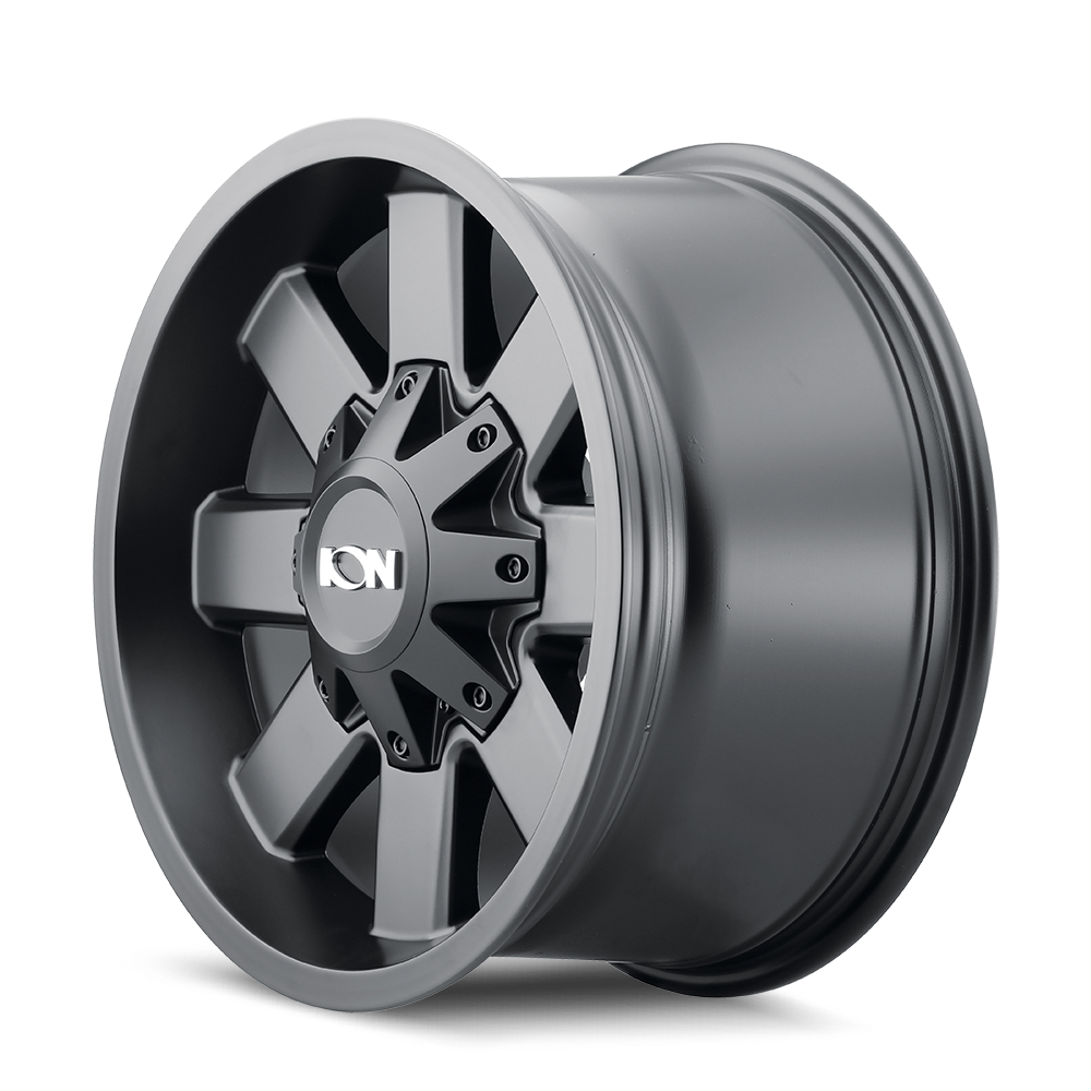 ION ALLOY ION 141 SATIN BLACK 20X9 6-135/6-139.7 15MM 106MM