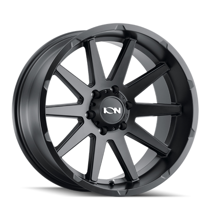 ION ALLOY ION 143 MATTE BLACK 17X9 6-135 25MM 87.1MM
