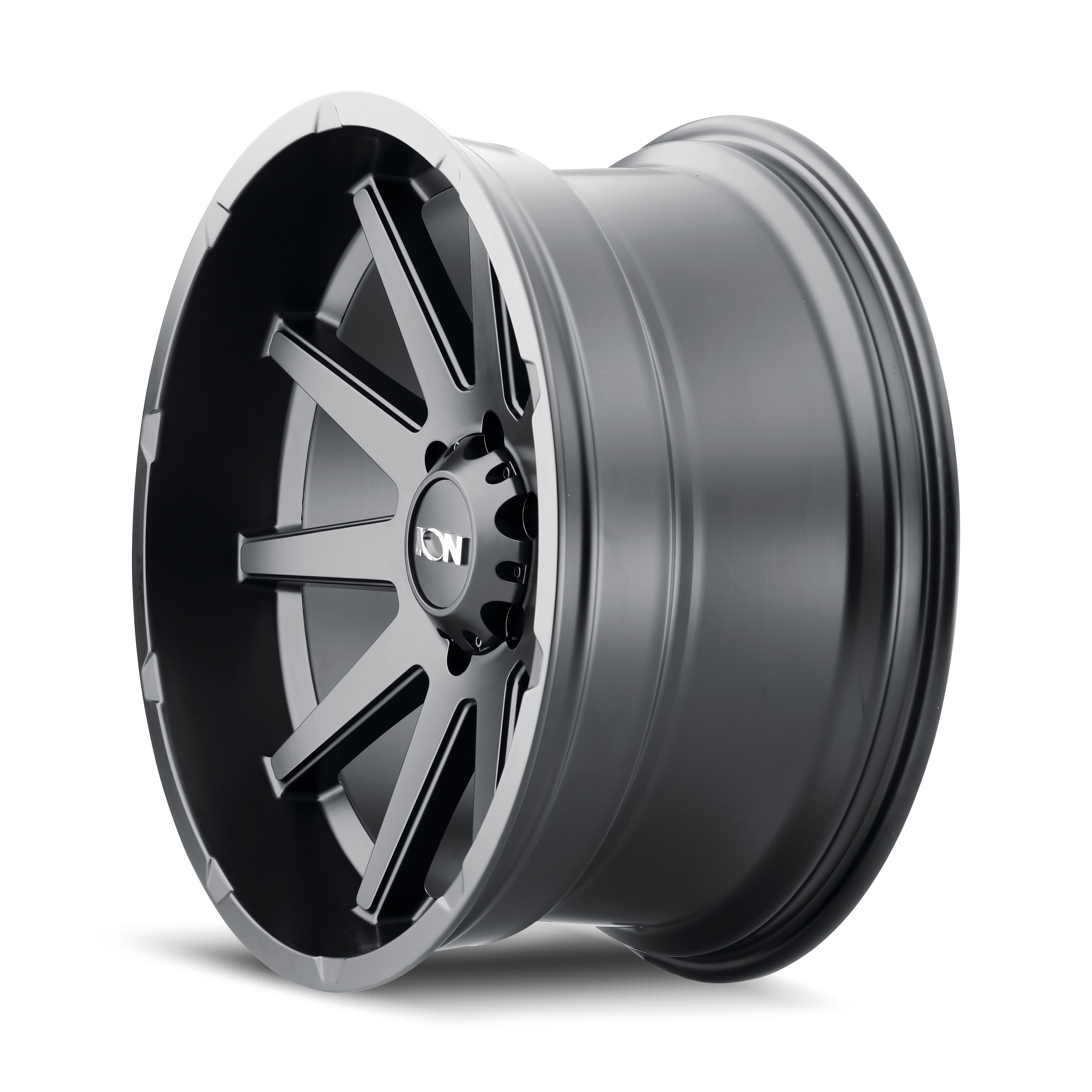 ION ALLOY ION 143 MATTE BLACK 20X9 6-135 0MM 87.1MM