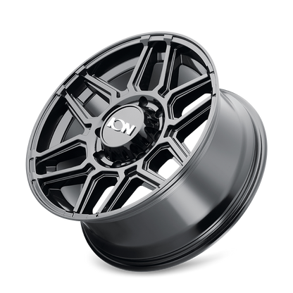 ION ALLOY ION 146 GLOSS BLACK 17X9 8-165.1 0MM 125.2MM