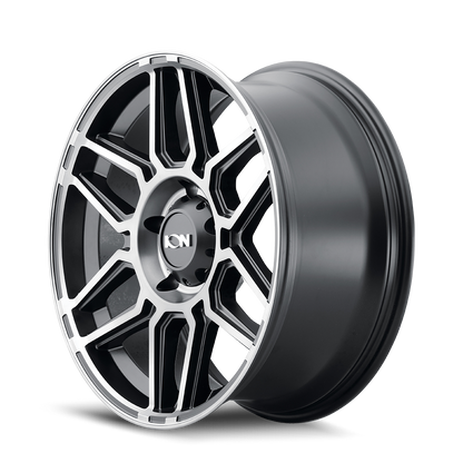 ION ALLOY ION 146 MATTE BLACK MACHINED WITH DARK 17X9 8-170 0MM 125.2MM