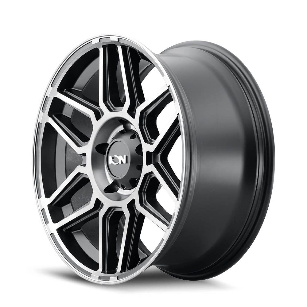 ION ALLOY ION 146 MATTE BLACK MACHINED WITH DARK 20X9 6-139.7 0MM 106MM