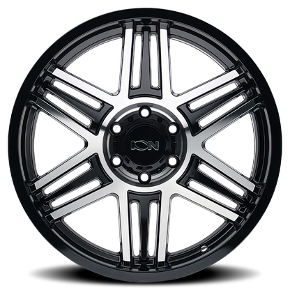 ION ALLOY ION 147 GLOSS BLACK MACHINED 17X9 8-170 0MM 125.2MM