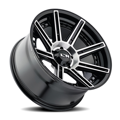 ION ALLOY ION 149 GLOSS BLACK MACHINED 20X10 5-127 -24MM 78.1MM