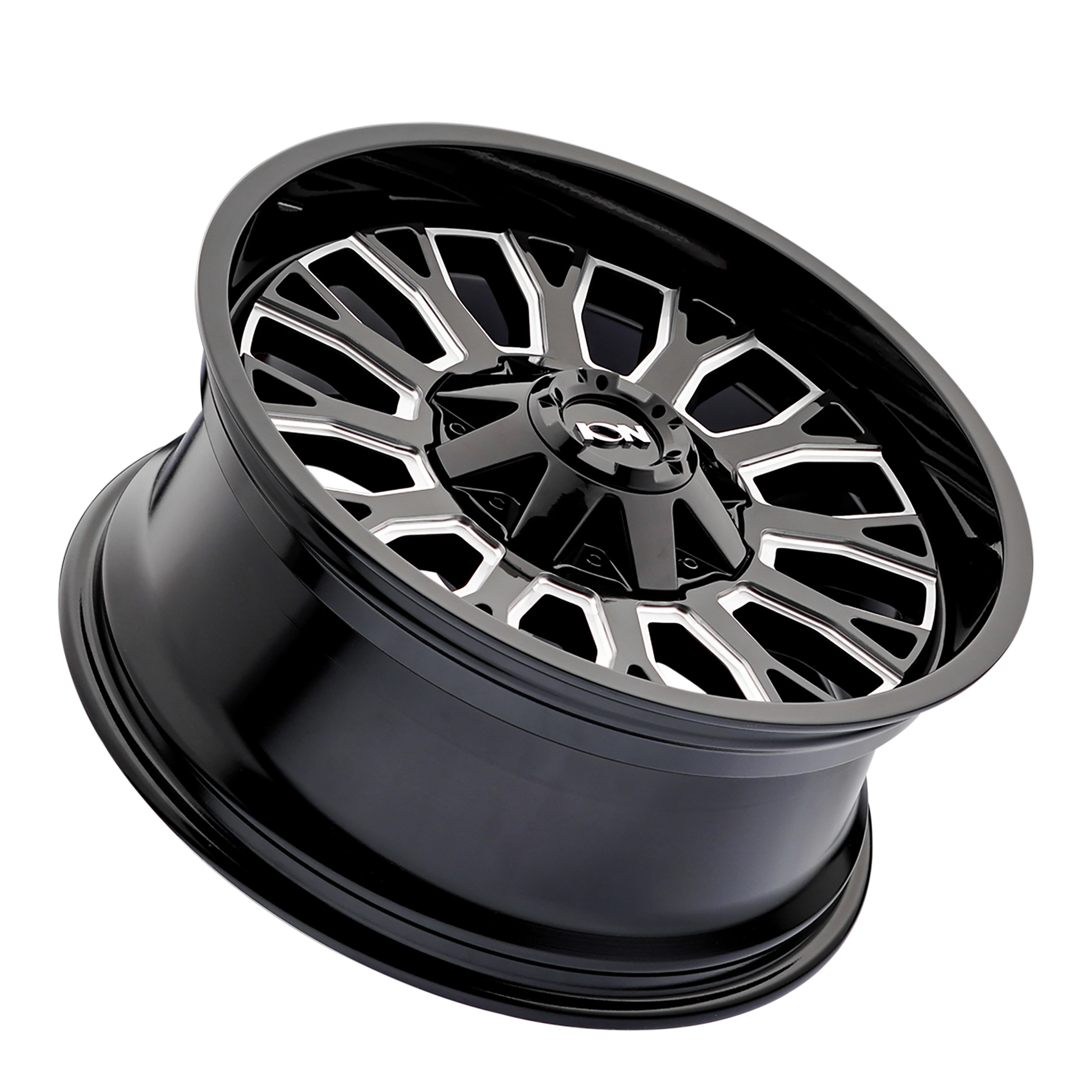 ION ALLOY ION 152 GLOSS BLACK MILLED 20X9 5-127/5-139.7 0MM 87.1MM