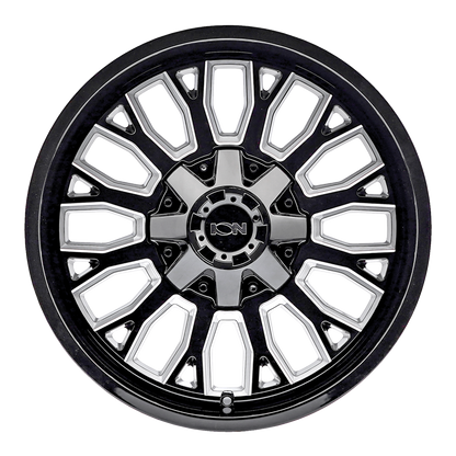 ION ALLOY ION 152 GLOSS BLACK MILLED 20X9 8-180 0MM 124.1MM