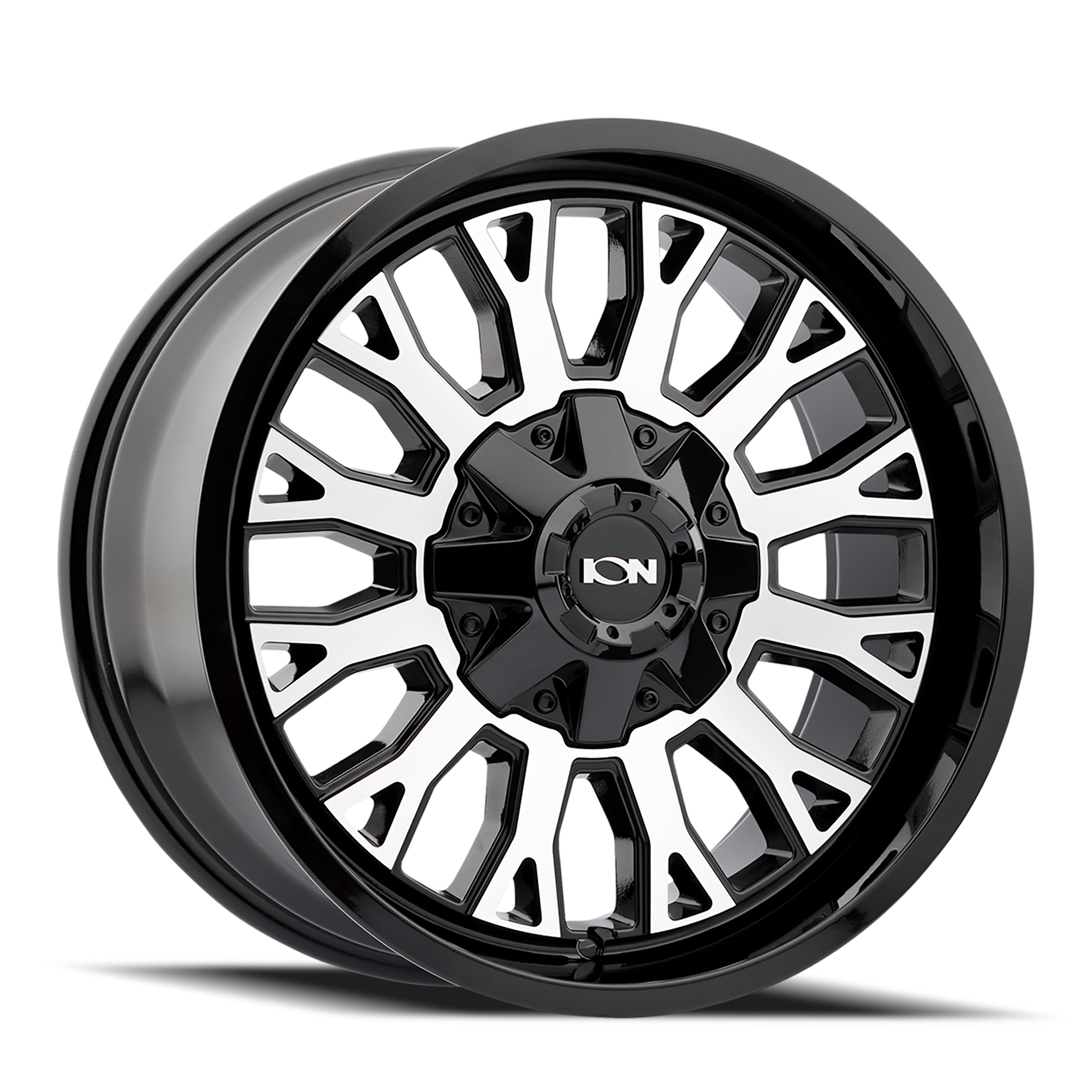 ION ALLOY ION 152 GLOSS BLACK MACHINED 20X9 8-180 0MM 124.1MM
