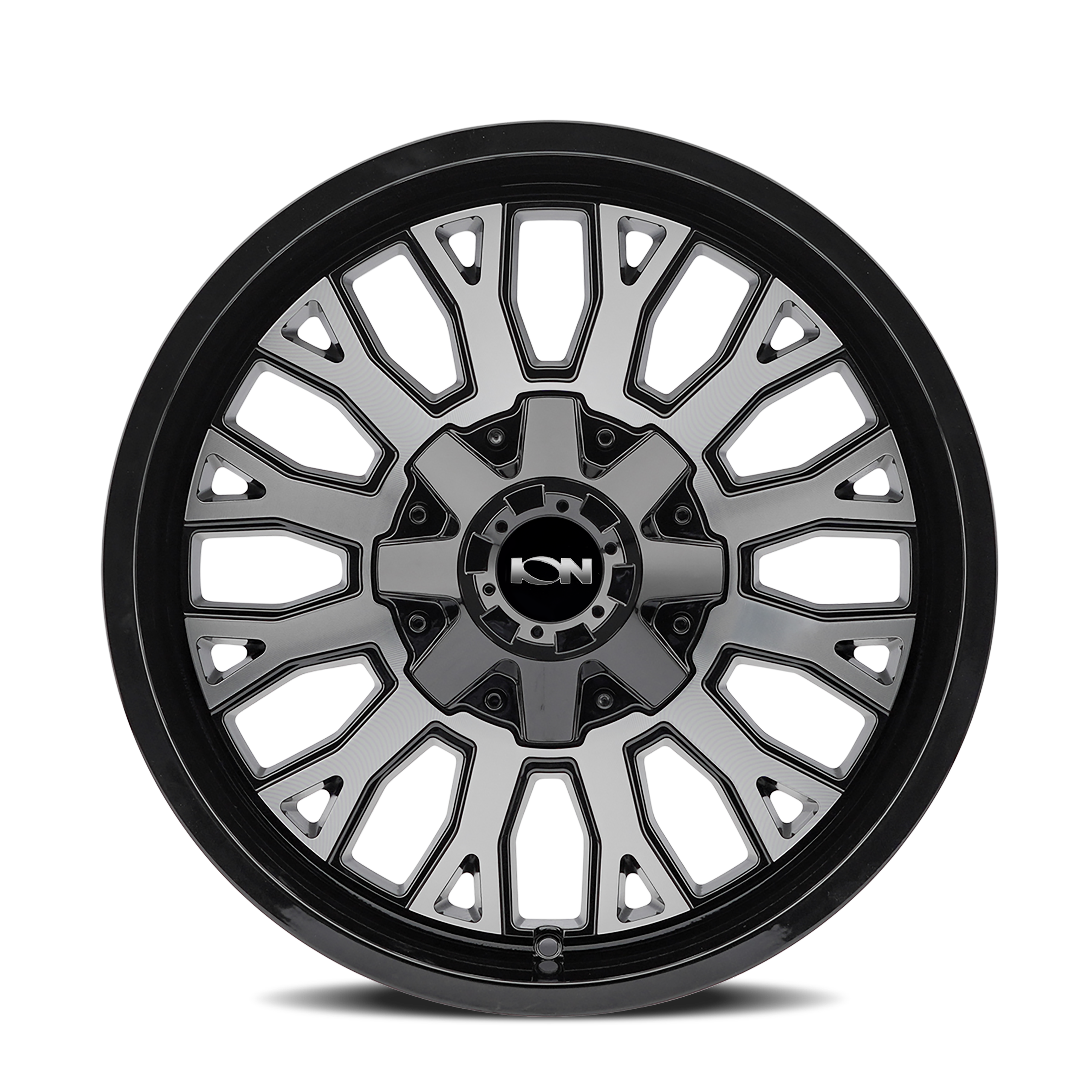 ION ALLOY ION 152 GLOSS BLACK MACHINED 20X9 8-180 0MM 124.1MM