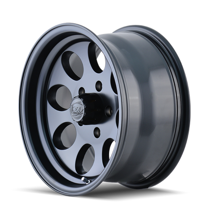 ION ALLOY ION 171 MATTE BLACK 16X8 5-127 -5MM 83.82MM