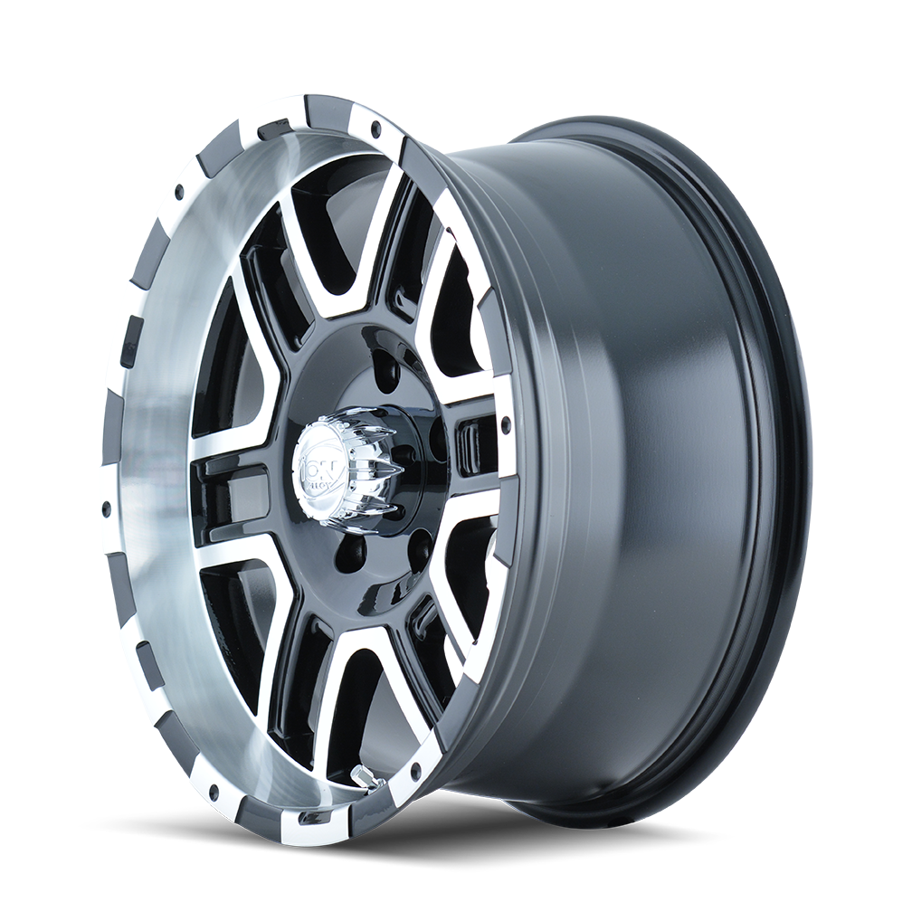 ION ALLOY ION 179 SATIN BLACK MACHINED 17X8 6-139.7 10MM 106MM