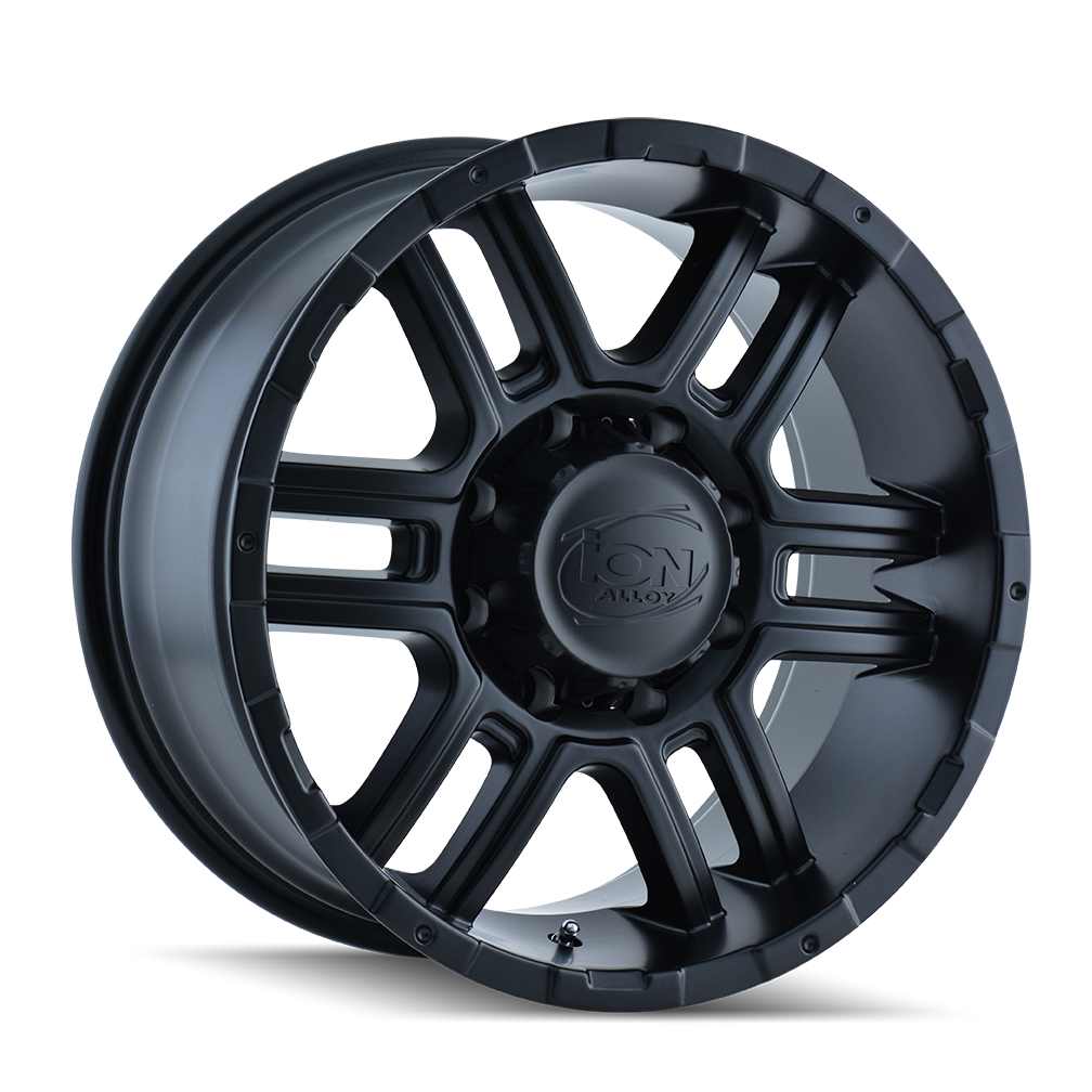 ION ALLOY ION 179 MATTE BLACK 16X8 5-114.3 10MM 83.82MM